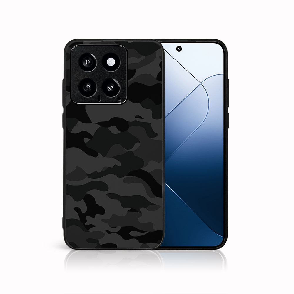 MY ART Husă De Protecție Pentru Xiaomi 14 BLACK CAMO (234)