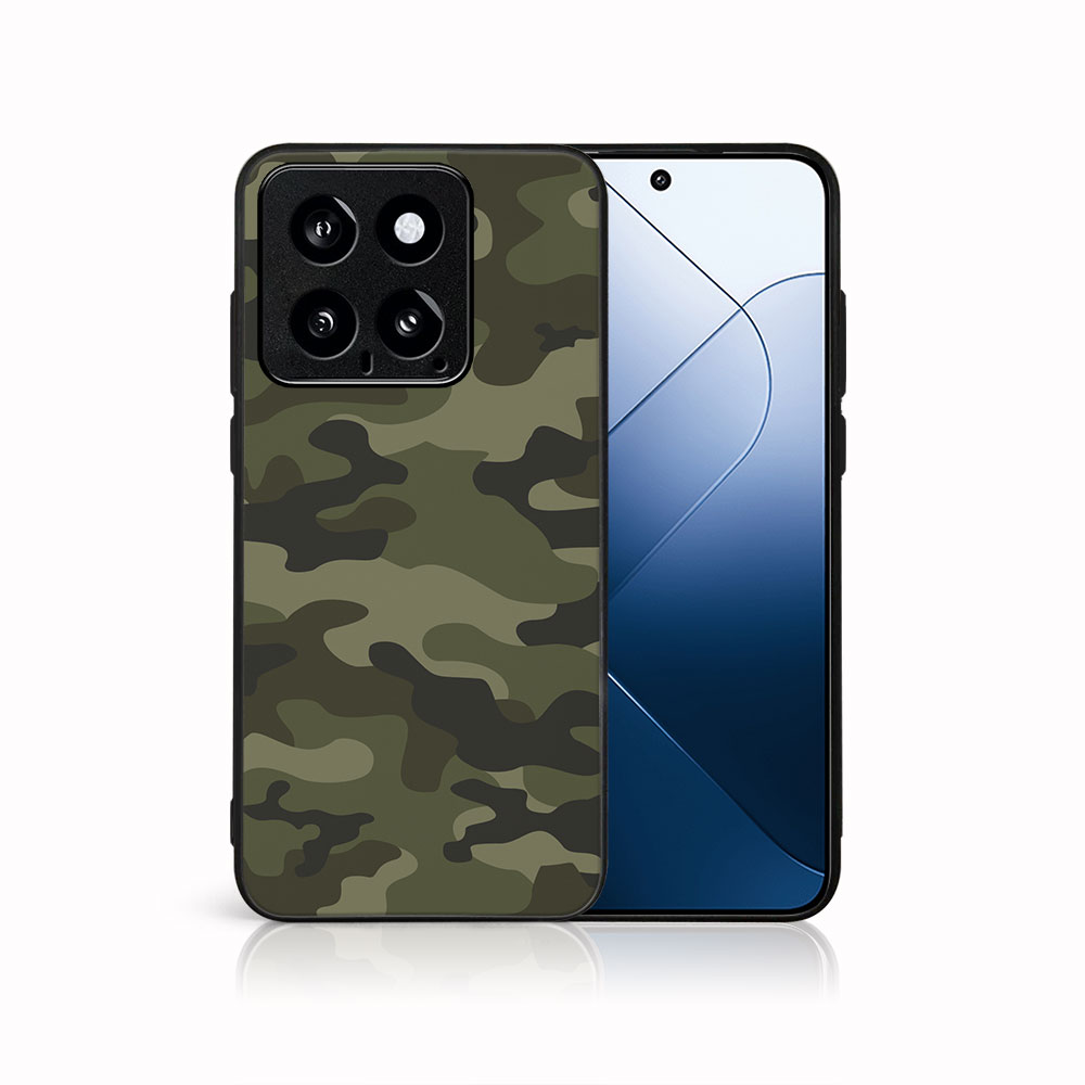 MY ART Husă De Protecție Pentru Xiaomi 14 GREEN CAMO (235)