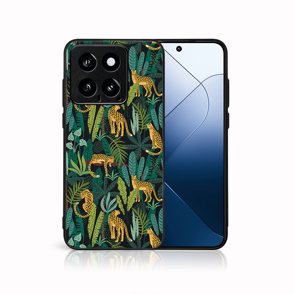 MY ART Husă De Protecție Pentru Xiaomi 14 LEOPARD (239)