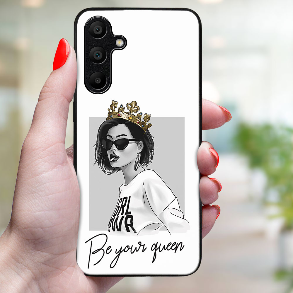 MY ART Husă De Protecție Pentru Samsung Galaxy A55 5G QUEEN (139)