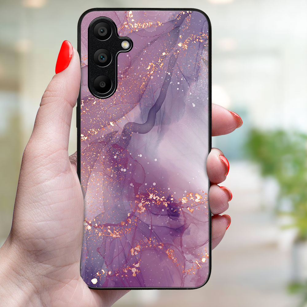 MY ART Husă De Protecție Pentru Samsung Galaxy A55 5G PURPLE (148)