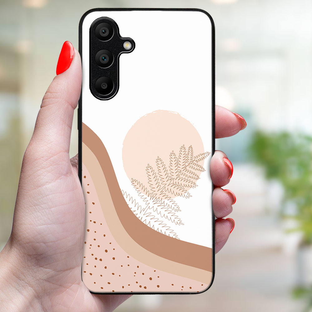 MY ART Husă De Protecție Pentru Samsung Galaxy A55 5G FERN (X90)