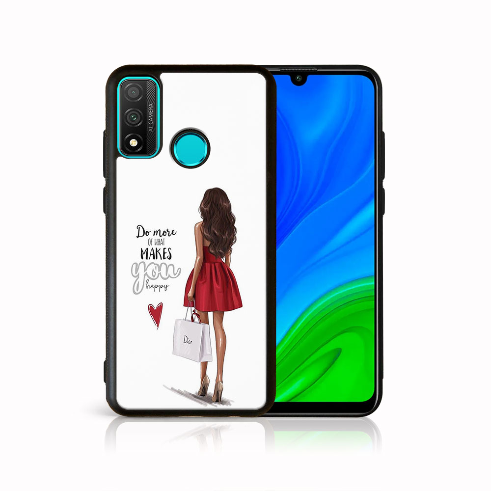 MY ART Husă De Protecție Pentru Huawei P Smart 2020 RED DRESS (137)