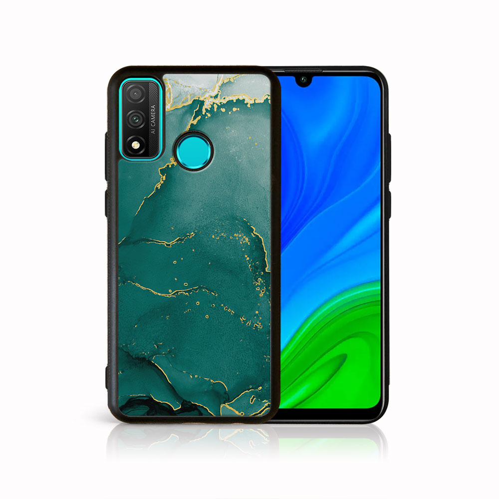 MY ART Husă De Protecție Pentru Huawei P Smart 2020 GREEN MARBLE (145)