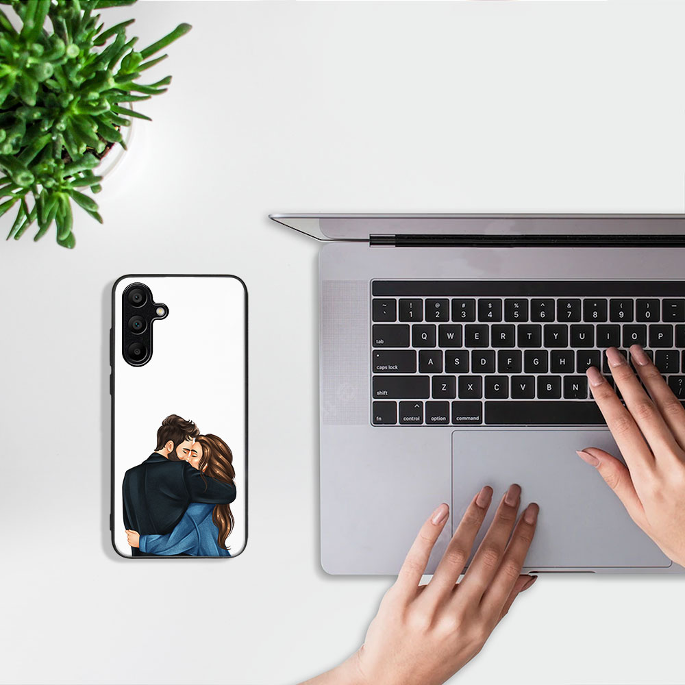 MY ART Husă De Protecție Pentru Samsung Galaxy A15 COUPLE (117)