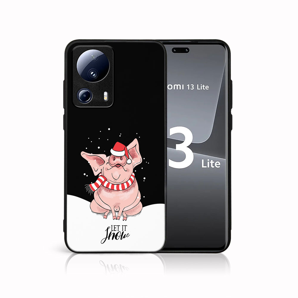 MY ART Husă Cu Design De Crăciun Xiaomi 13 Lite LET IT Snow (075)