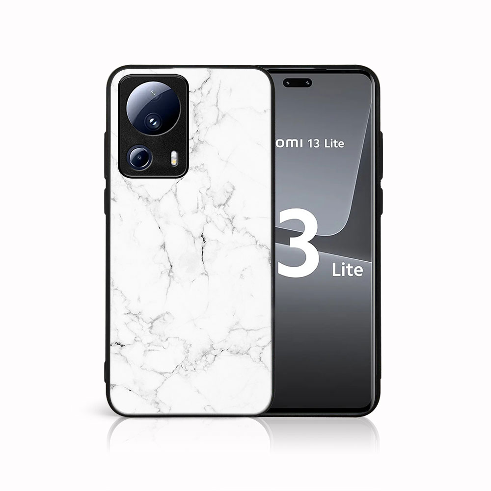 MY ART Capac De Protecție Pentru Xiaomi 13 Lite WHITE MARBLE (144)