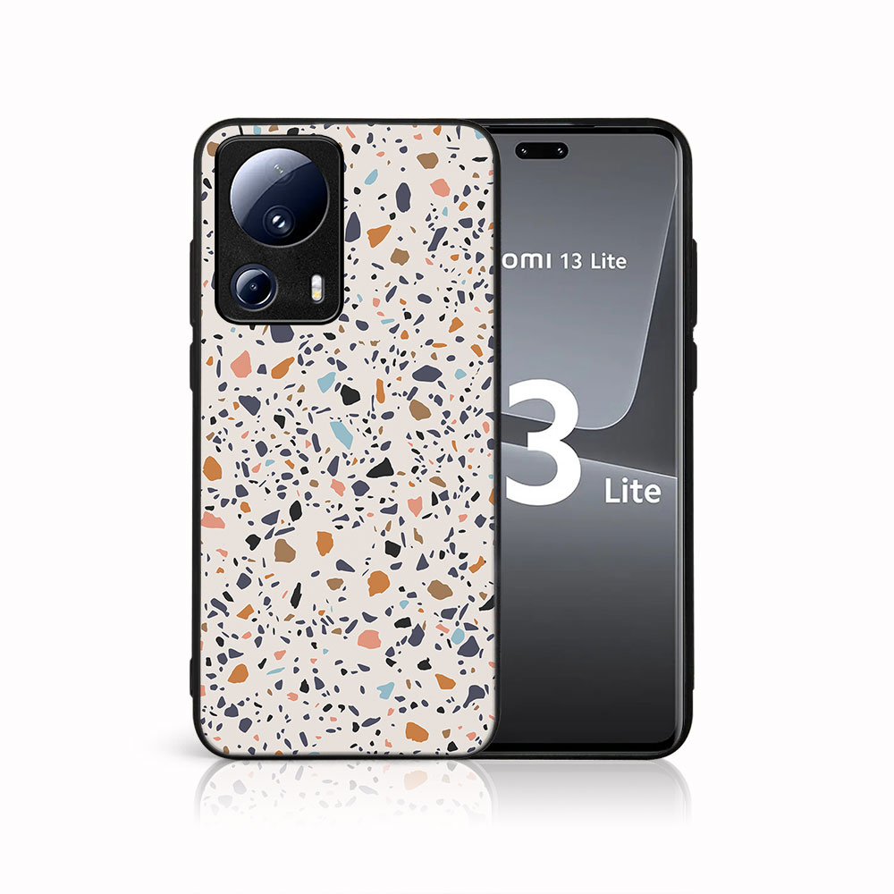 MY ART Husă De Protecție Pentru Xiaomi 13 Lite BEIGE TERRAZZO (162)