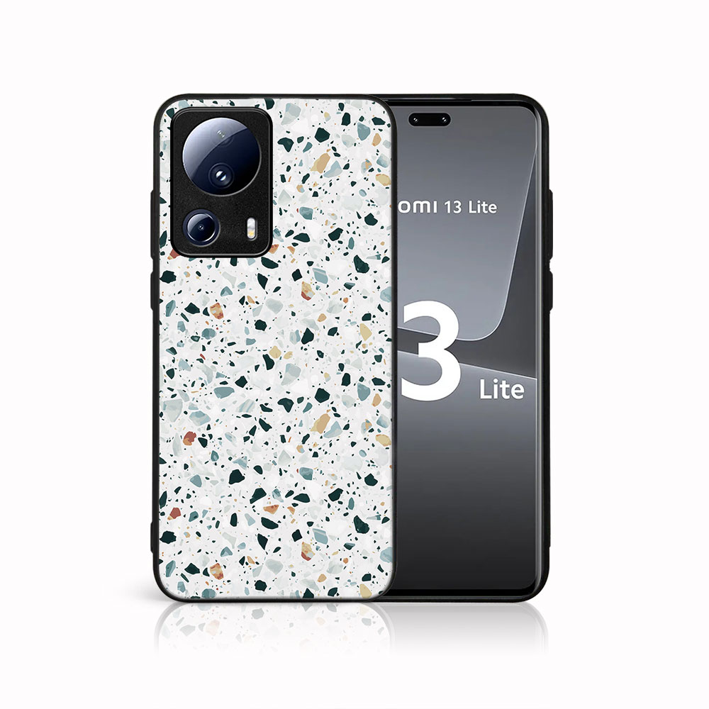 MY ART Husă De Protecție Pentru Xiaomi 13 Lite GREY TERRAZZO (163)