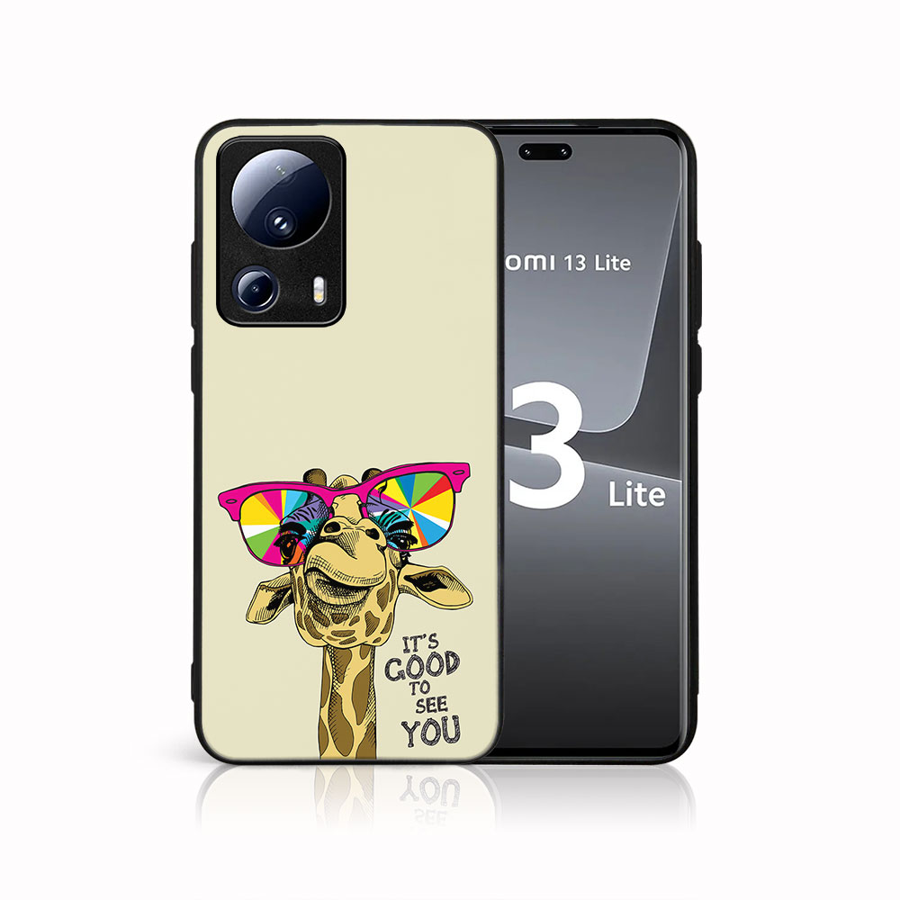 MY ART Husă De Protecție Pentru Xiaomi 13 Lite GIRAFFE (180)