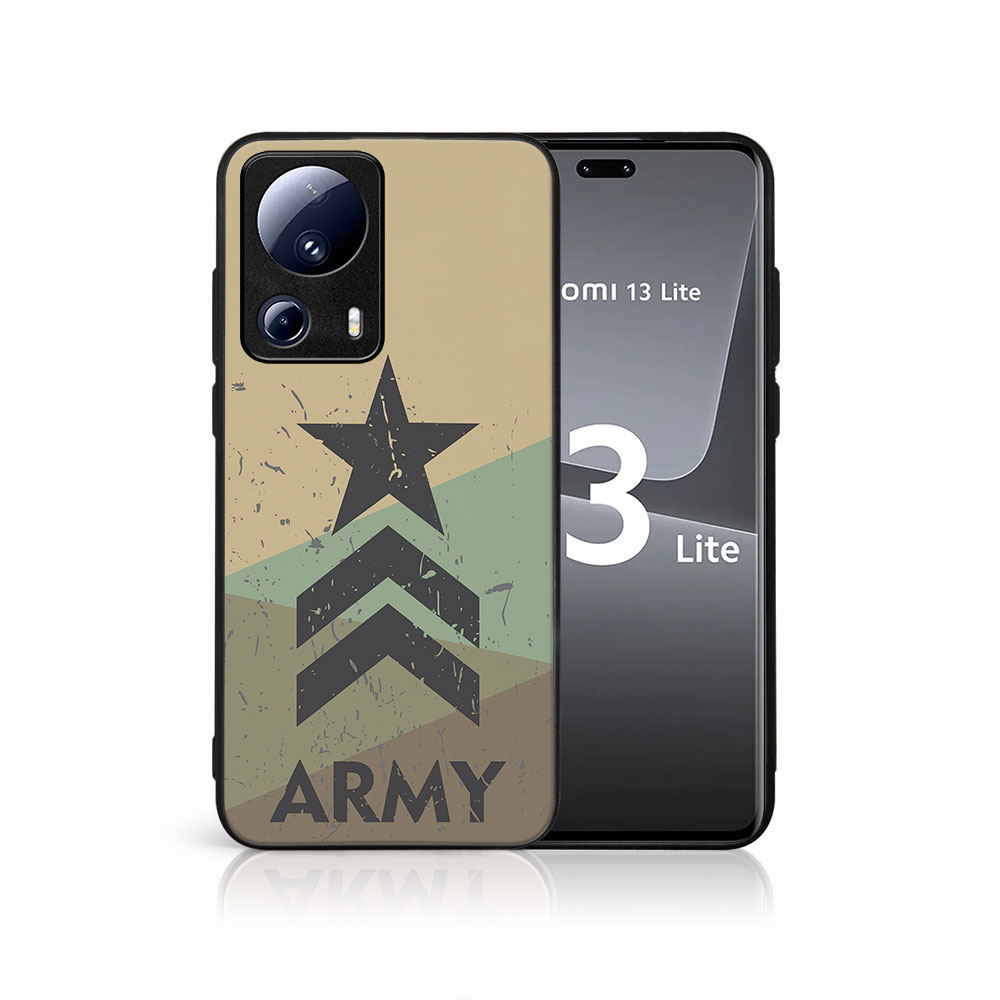 MY ART Capac De Protecție Pentru Xiaomi 13 Lite ARMY (236)