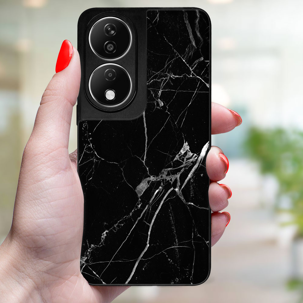 MY ART Capac De Protecție Pentru Honor X7b BLACK MARBLE (142)