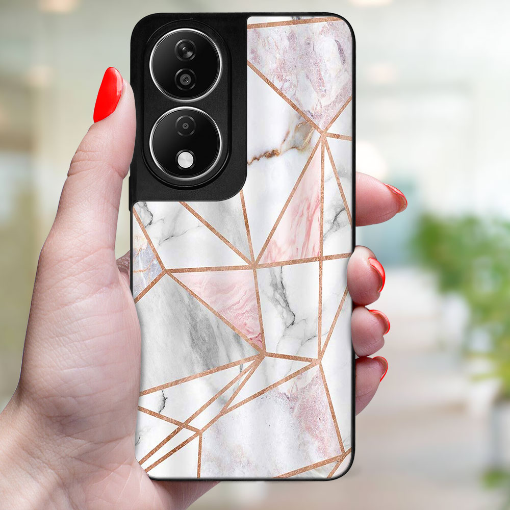 MY ART Capac De Protecție Pentru Honor X7b PINK MARBLE (143)