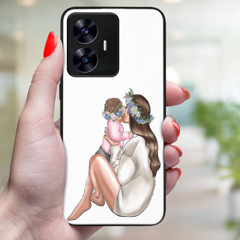 MY ART Husă De Protecție Pentru Realme C55 BEBE GIRL (111)