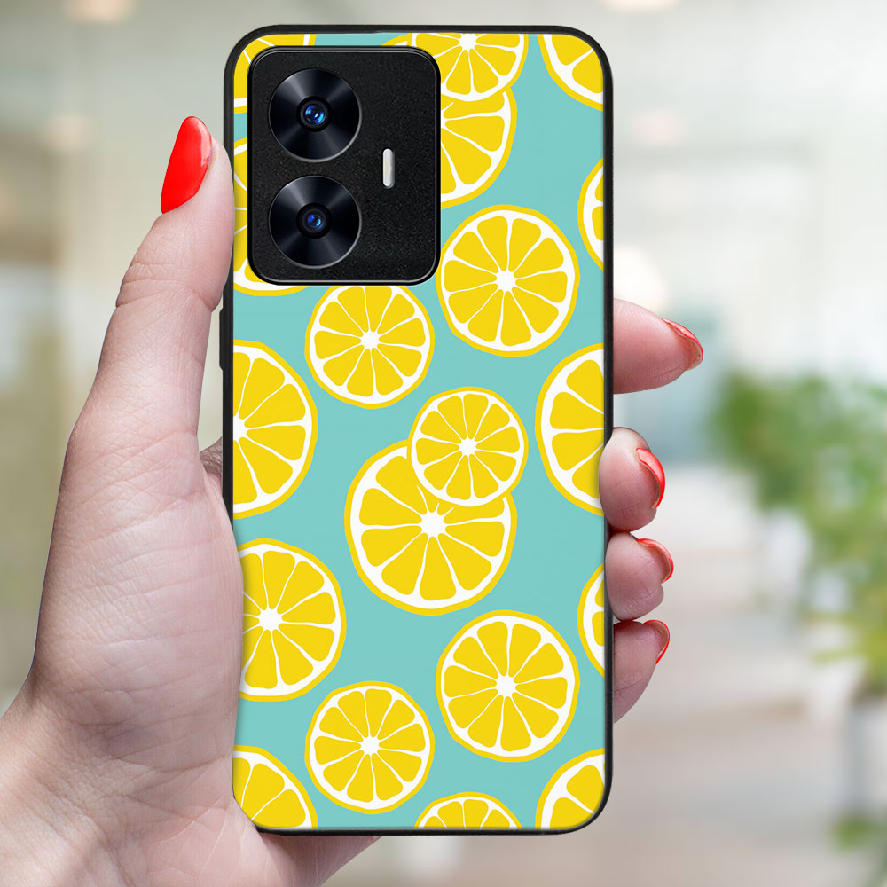 MY ART Husă De Protecție Pentru Realme C55 LEMON (121)