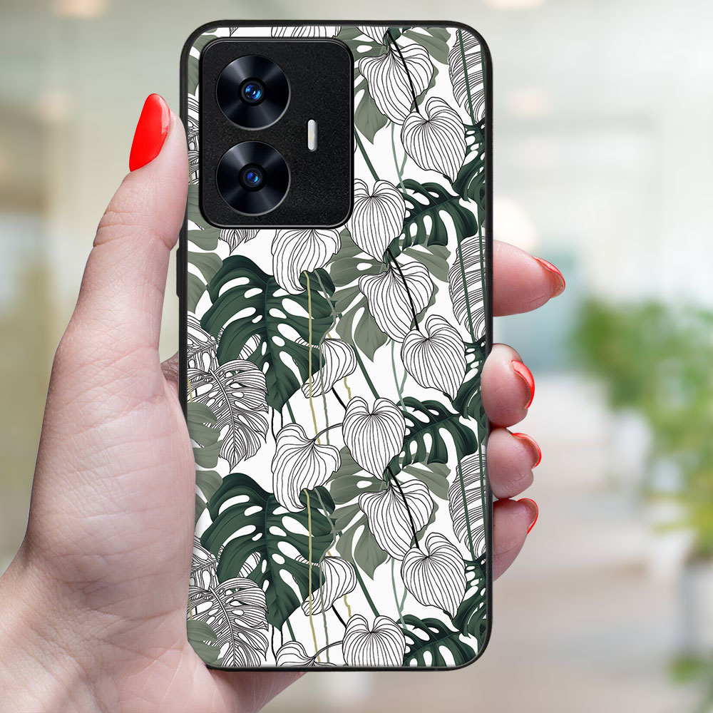 MY ART Husă De Protecție Pentru Realme C55 LEAF (175)