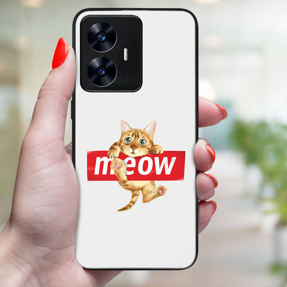 MY ART Husă De Protecție Pentru Realme C55 MEOW (183)