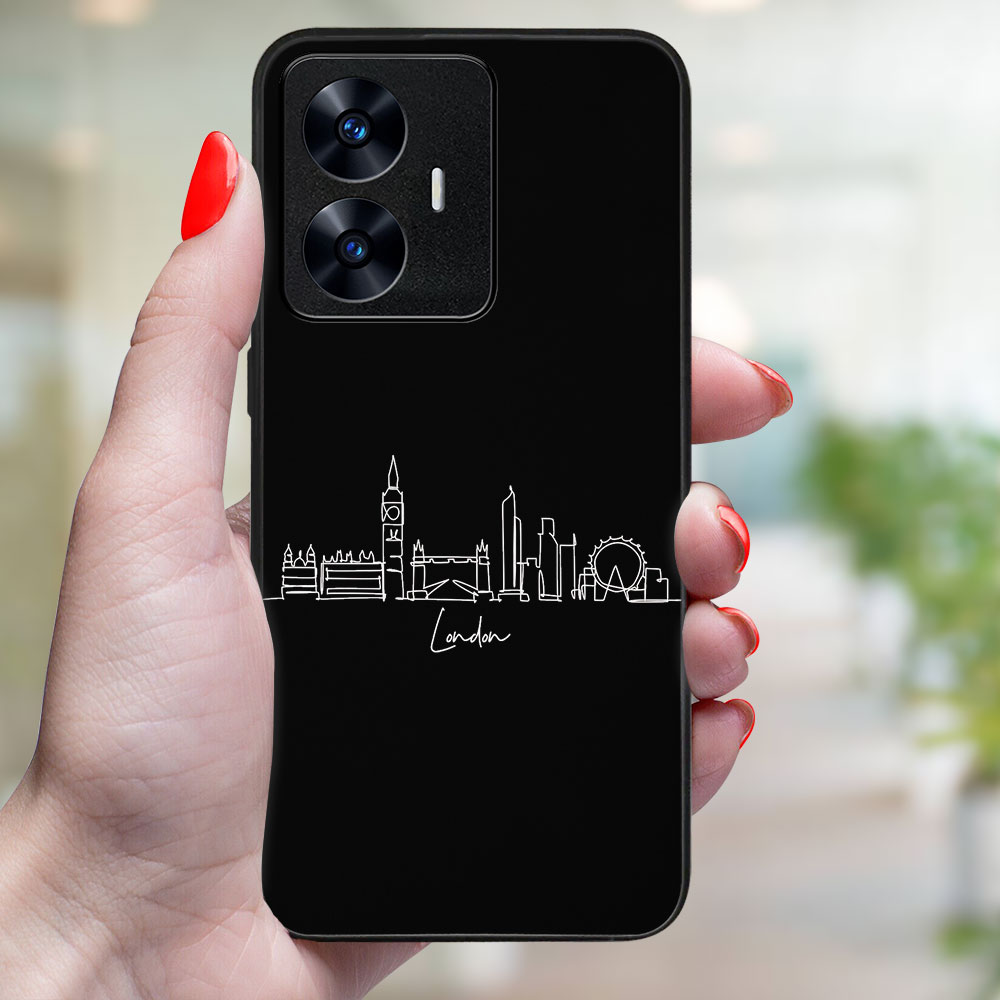 MY ART Husă De Protecție Pentru Realme C55 LONDRA (208)