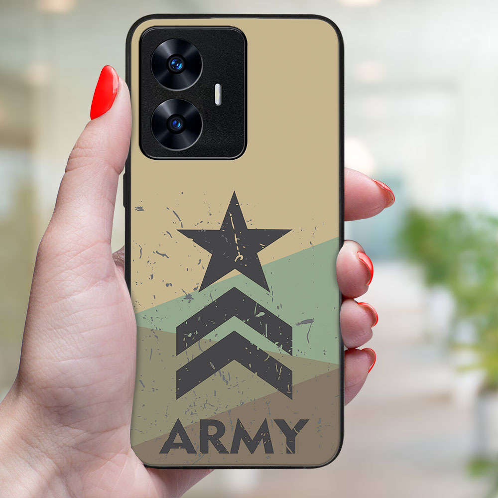 MY ART Capac De Protecție Pentru Realme C55 ARMY (236)