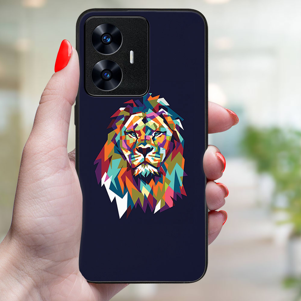 MY ART Capac De Protecție Pentru Realme C55 LION (246)