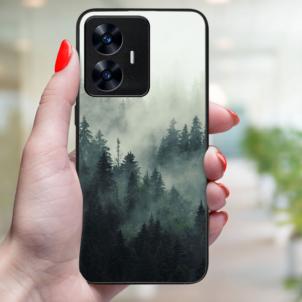 MY ART Husă De Protecție Pentru Realme C55 FOREST (248)