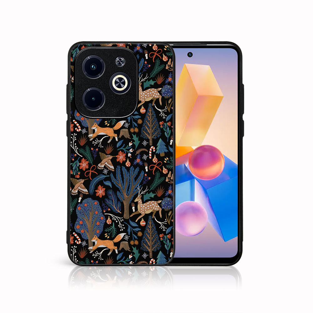 MY ART Husă Cu Design De Crăciun Infinix Hot 40i IARNA (071)