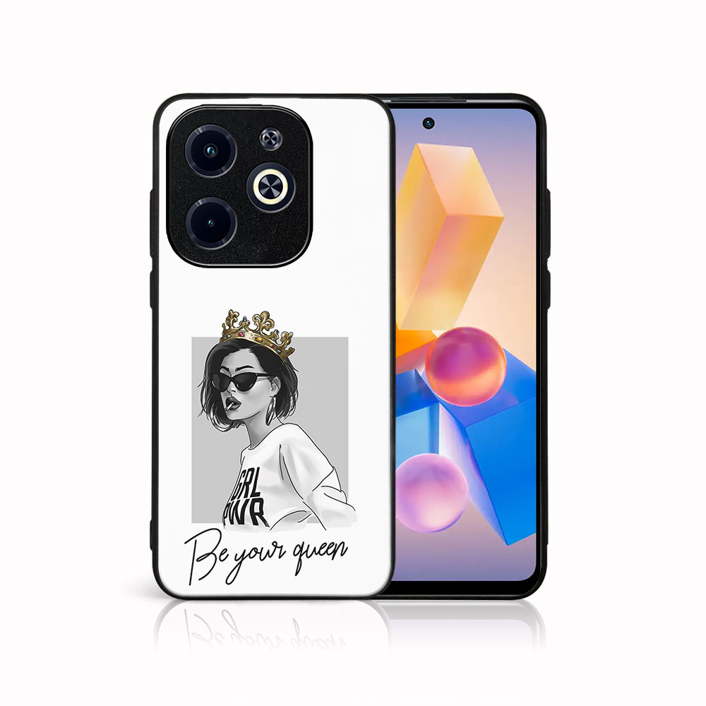 MY ART Husă De Protecție Pentru Infinix Hot 40i QUEEN (139)