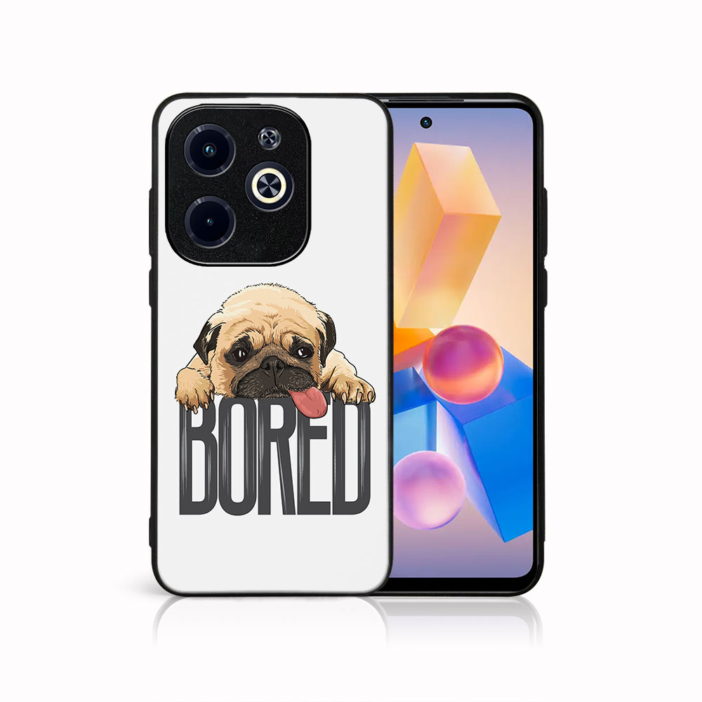 MY ART Husă De Protecție Pentru Infinix Hot 40i BORED (178)