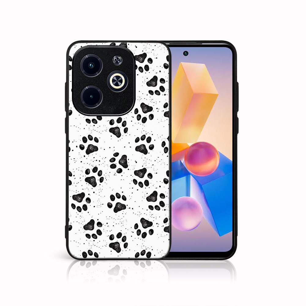 MY ART Husă De Protecție Pentru Infinix Hot 40i PAWS (185)