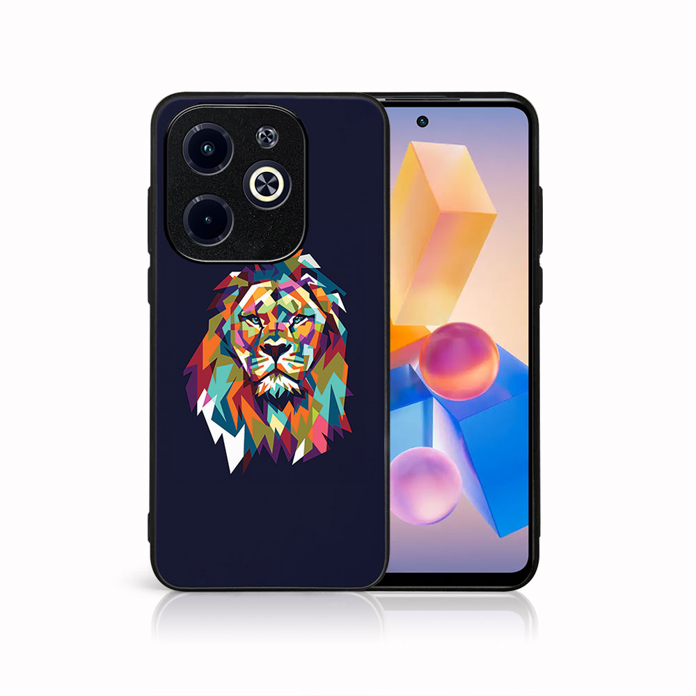 MY ART Husă De Protecție Pentru Infinix Hot 40i LION (246)