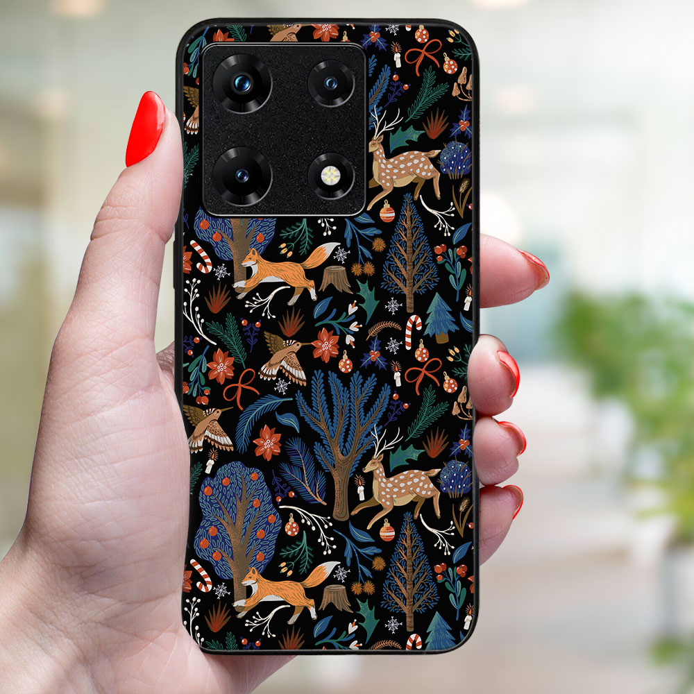 MY ART Husă Cu Design De Crăciun Infinix Note 30 Pro IARNA (071)