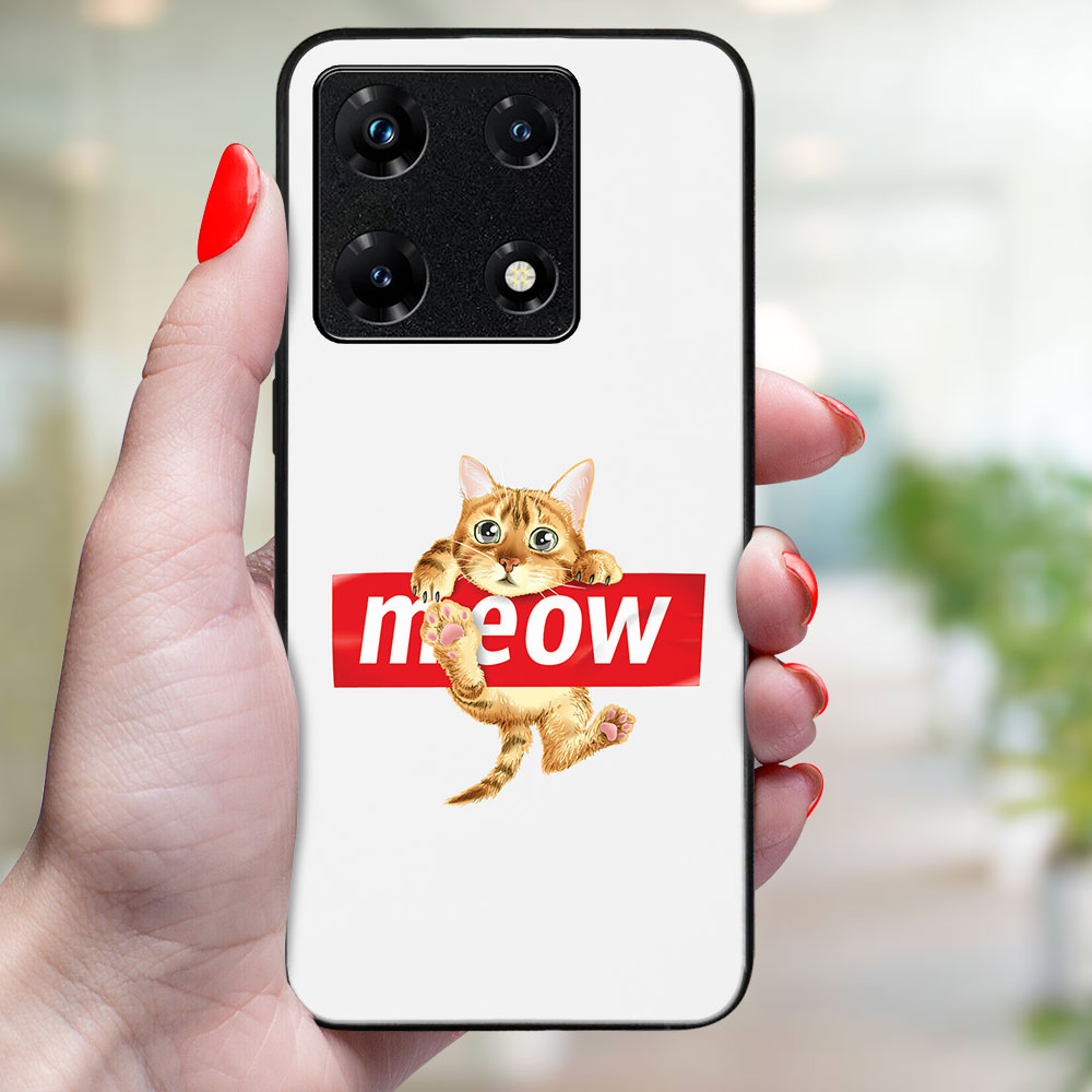 MY ART Husă De Protecție Pentru Infinix Note 30 Pro MEOW (183)