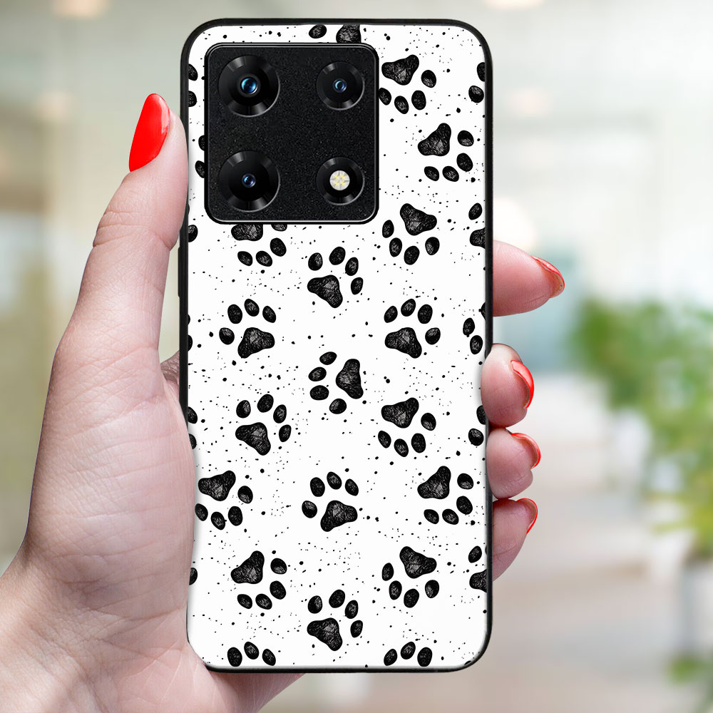 MY ART Husă De Protecție Pentru Infinix Note 30 Pro PAWS (185)