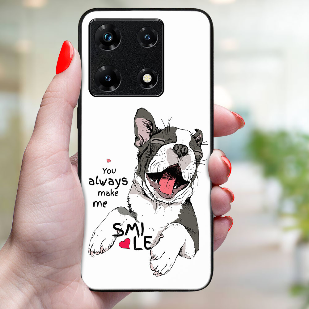 MY ART Husă De Protecție Pentru Infinix Note 30 Pro SMILE (189)