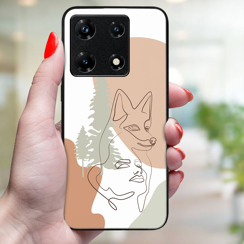 MY ART Husă De Protecție Pentru Infinix Note 30 Pro FOX (191)