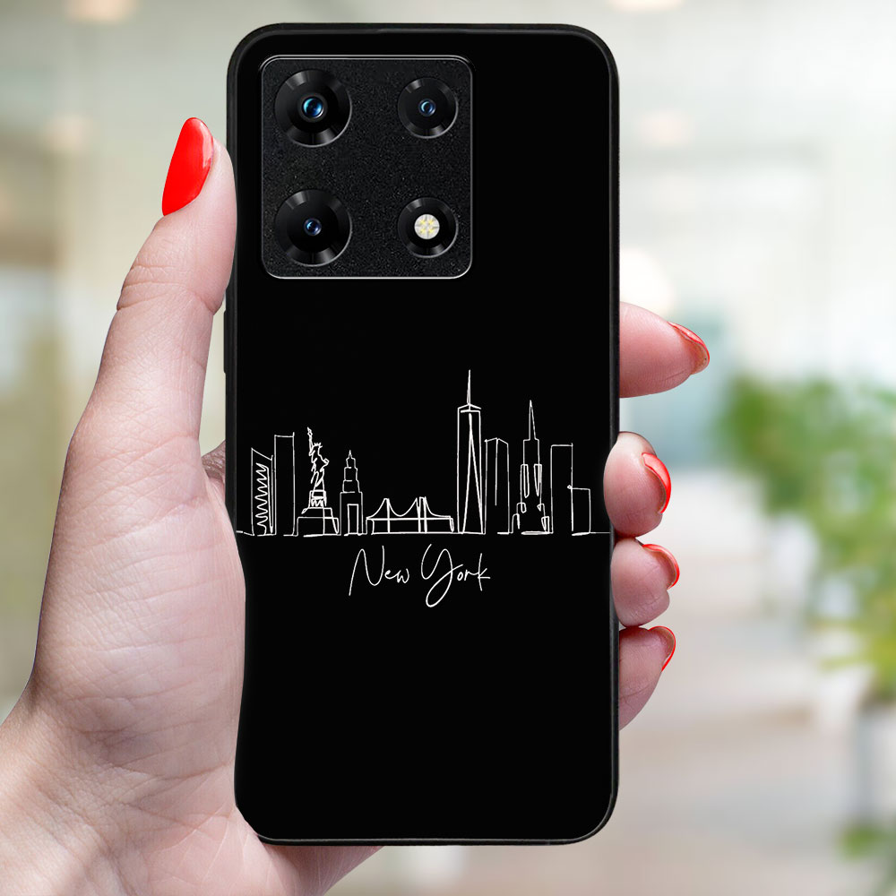 MY ART Husă De Protecție Pentru Infinix Note 30 Pro NEW YORK (207)