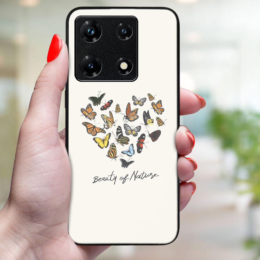 MY ART Husă De Protecție Pentru Infinix Note 30 Pro BUTTERFLIES (240)