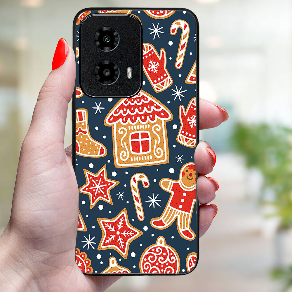 MY ART Capac Cu Design De Crăciun Motorola Moto G04 / G24 / G24 Power CHRISTMAS (069)