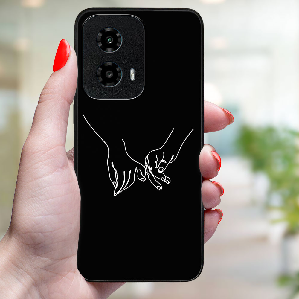 MY ART Husă De Protecție Pentru Motorola Moto G04 / G24 / G24 Power HANDS (X51)