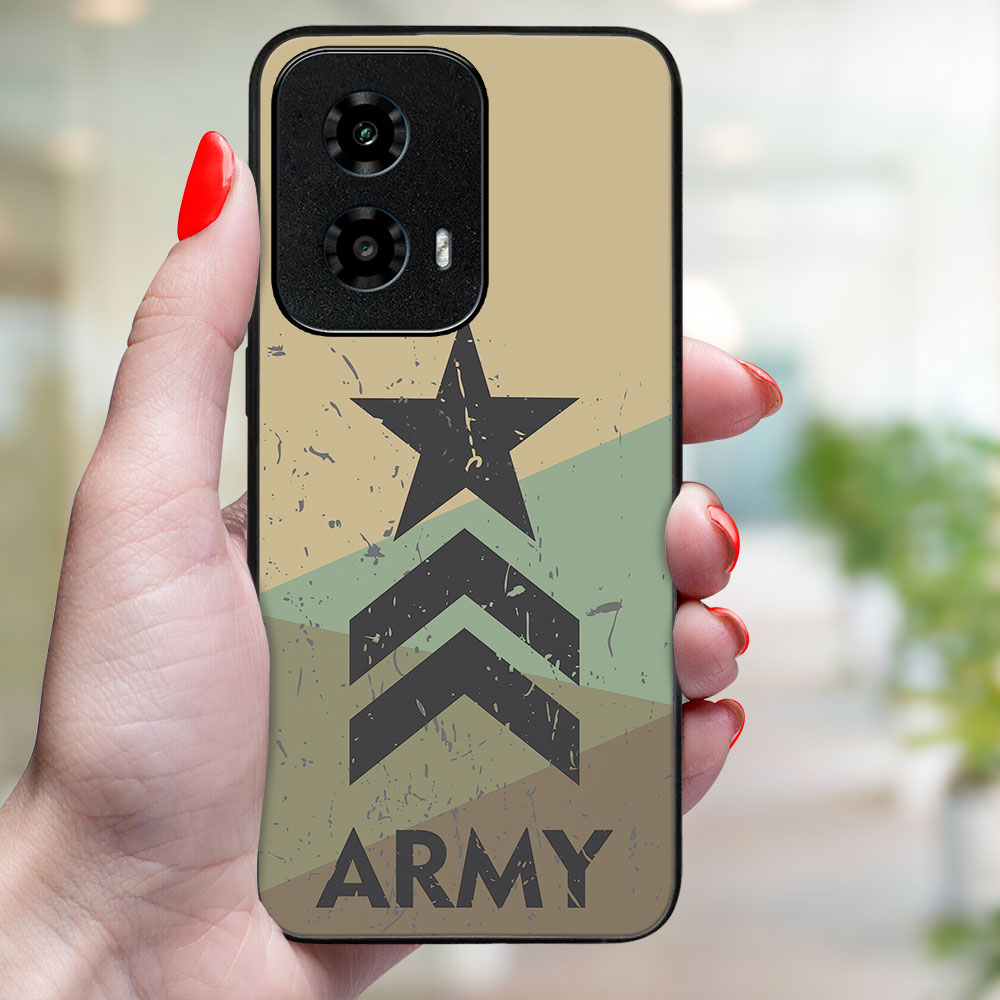 MY ART Capac De Protecție Pentru Motorola Moto G04 / G24 / G24 Power ARMY (236)