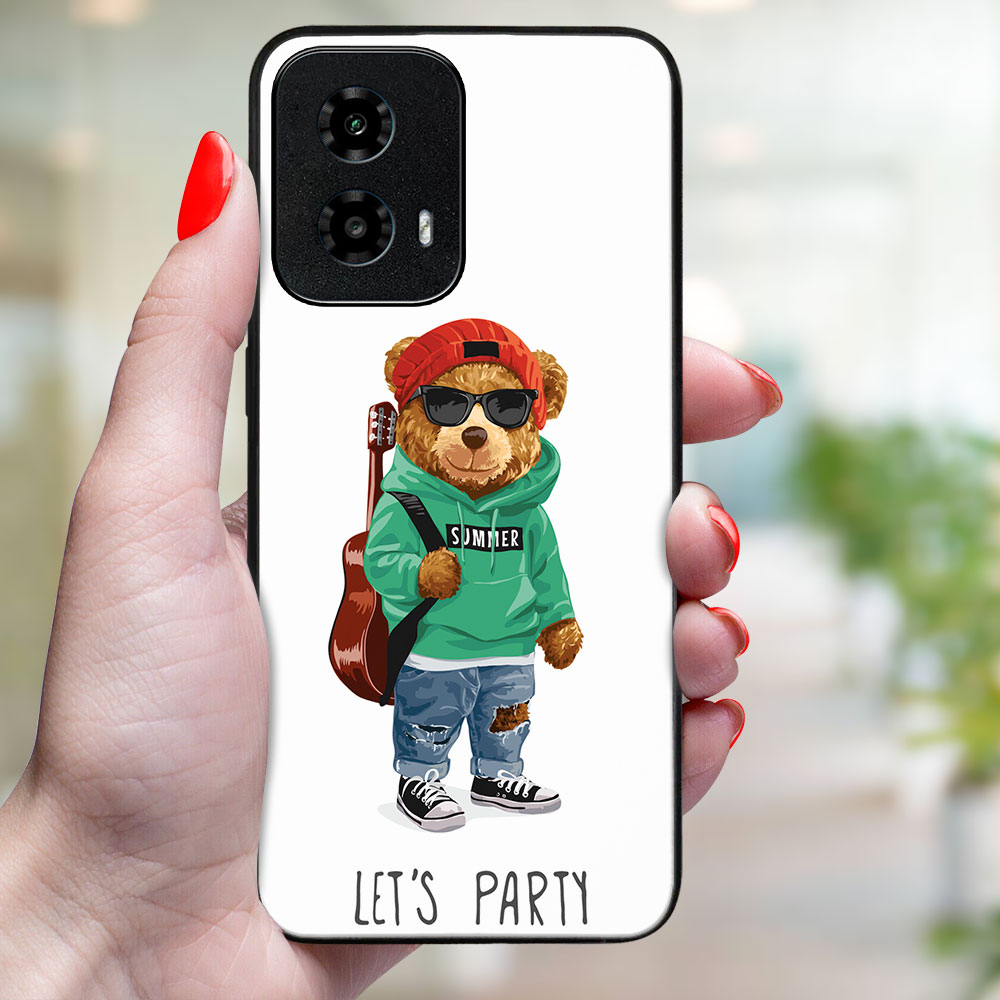 MY ART Capac De Protecție Pentru Motorola Moto G34 5G BEAR (177)