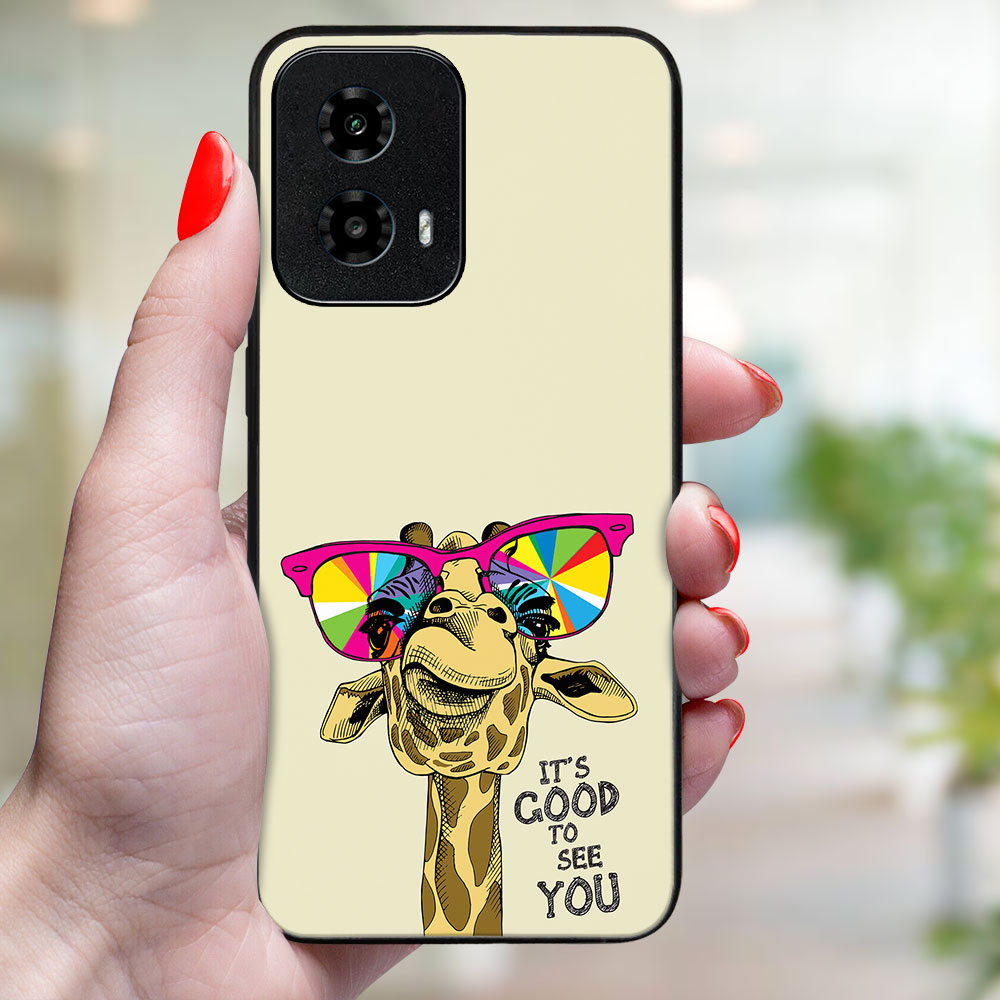 MY ART Capac De Protecție Pentru Motorola Moto G34 5G GIRAFFE (180)