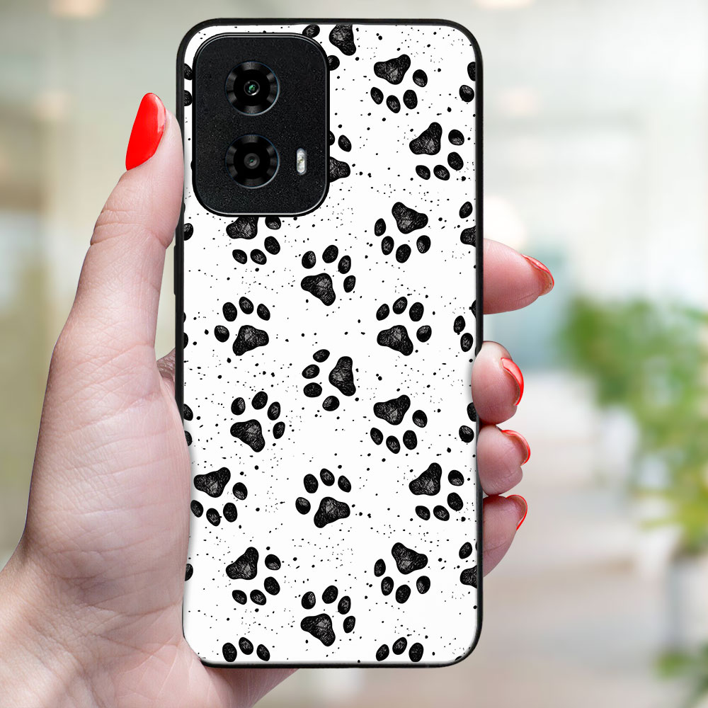 MY ART Capac De Protecție Pentru Motorola Moto G34 5G PAWS (185)