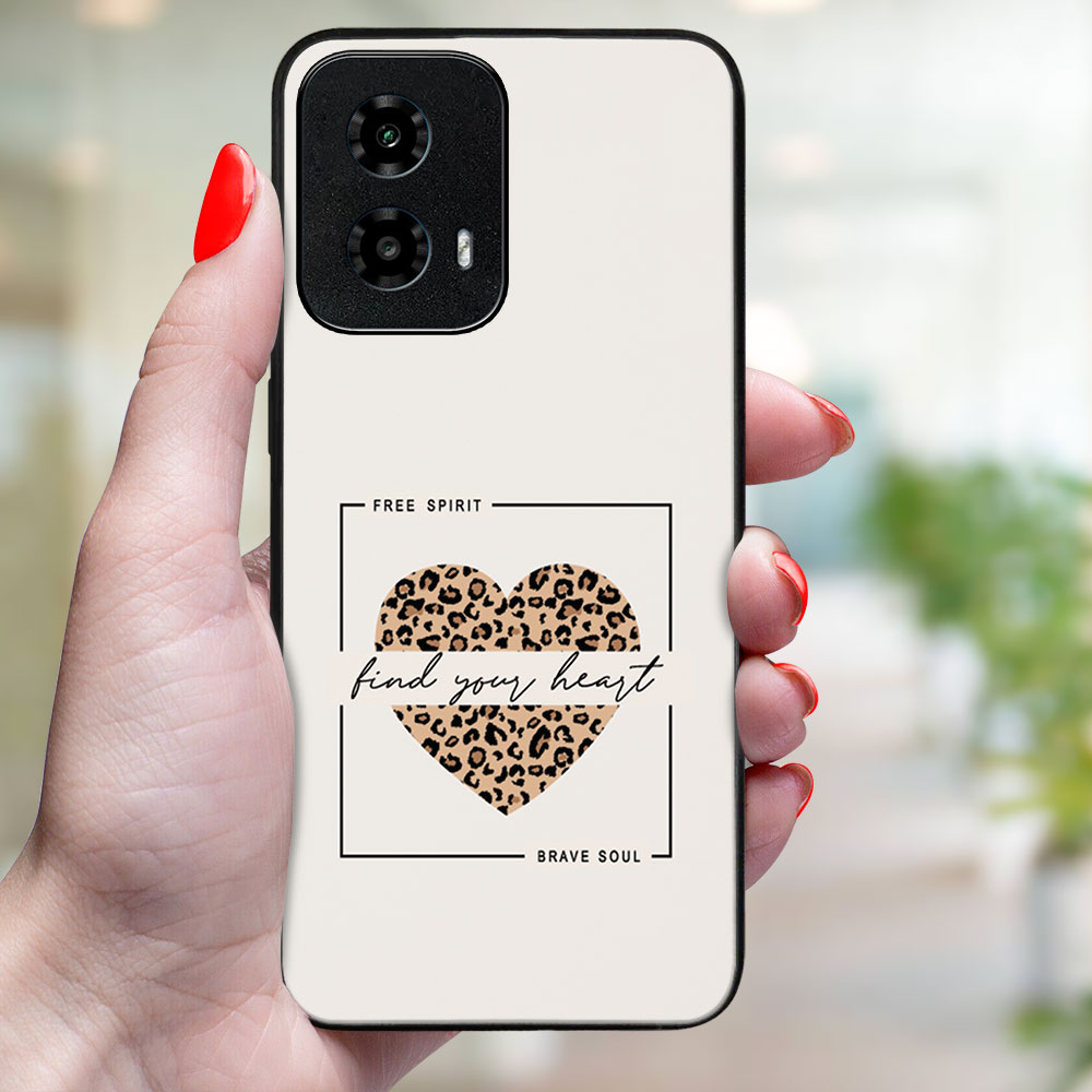 MY ART Capac De Protecție Pentru Motorola Moto G34 5G WILD HEART (241)