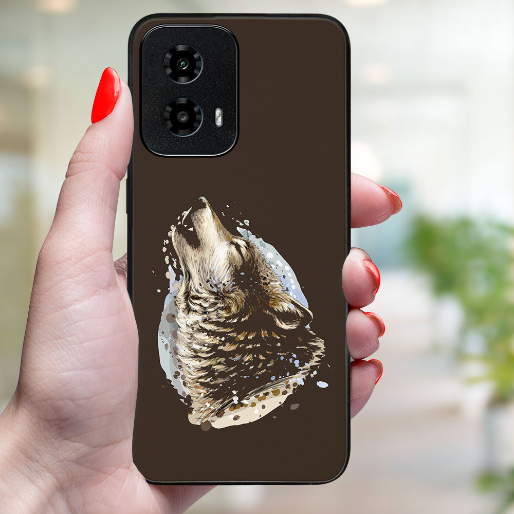 MY ART Husă De Protecție Pentru Motorola Moto G34 5G HOWL (244)