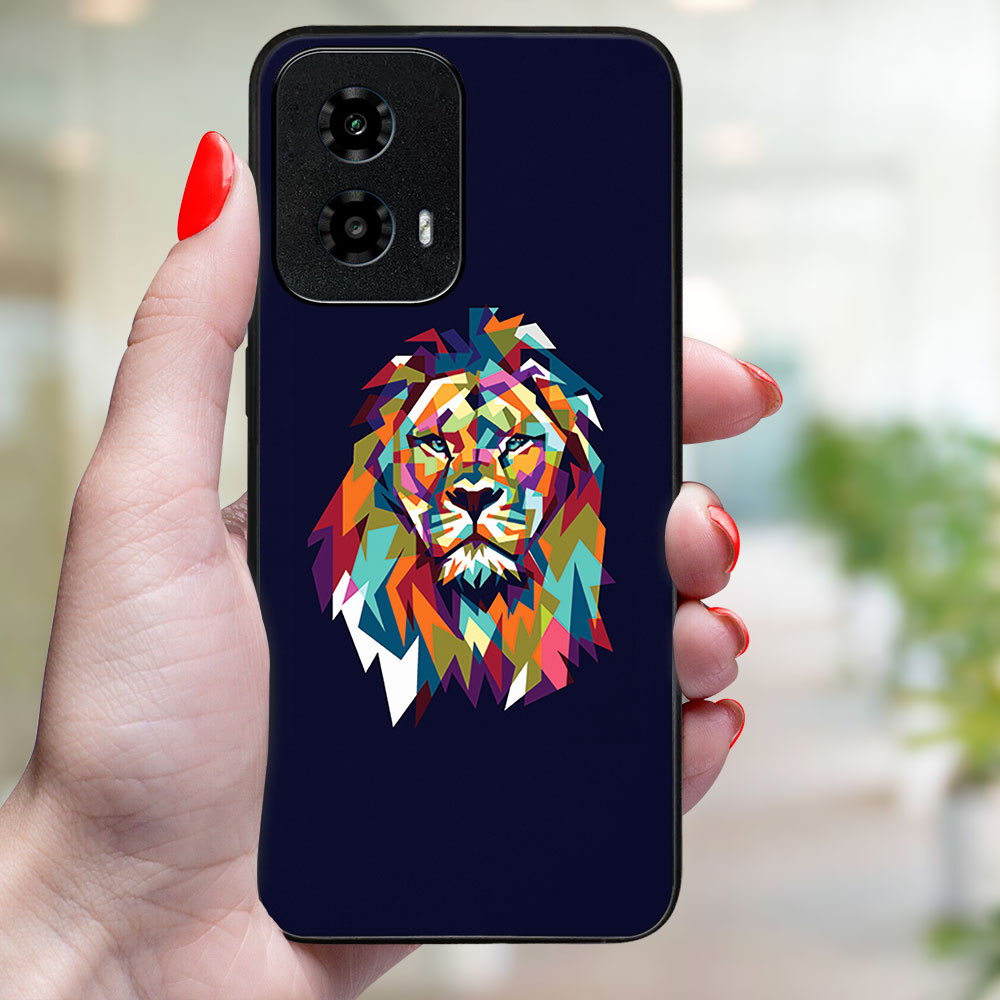 MY ART Capac De Protecție Pentru Motorola Moto G34 5G LION (246)