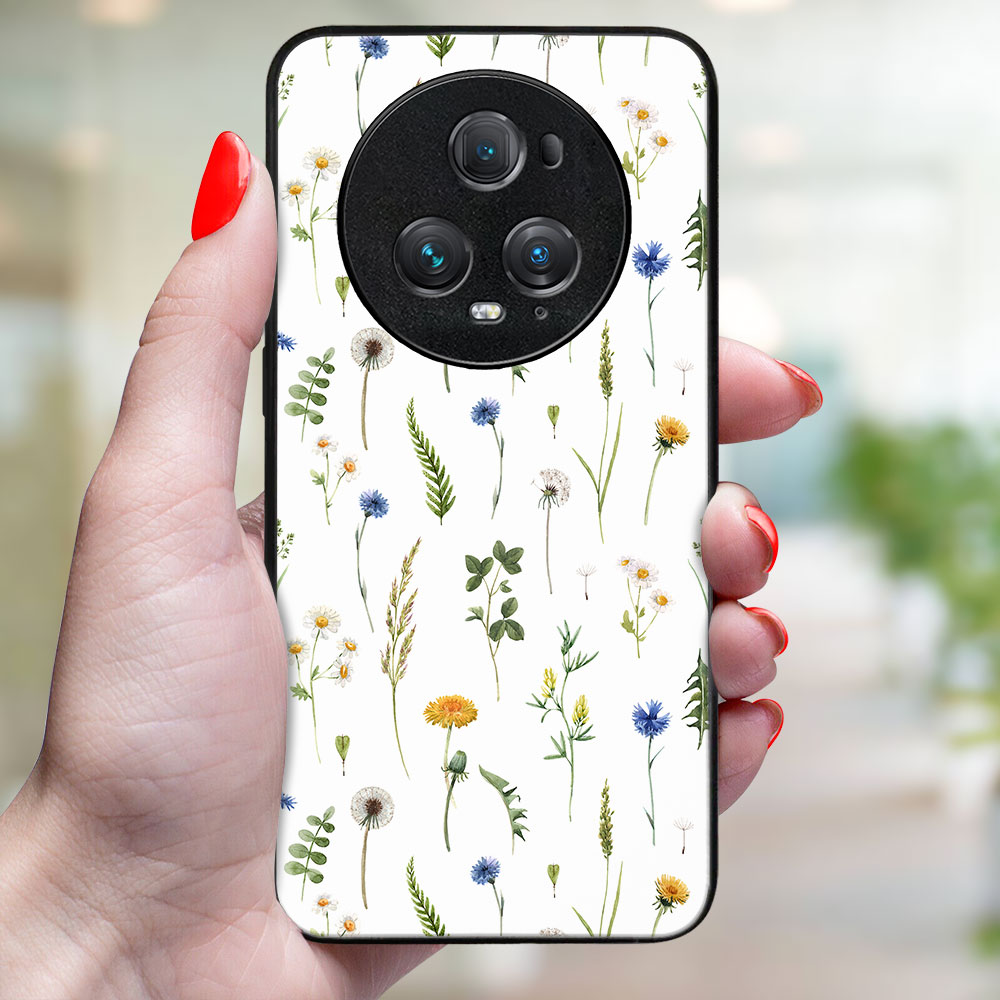 MY ART Husă De Protecție Pentru Honor Magic5 Pro 5G WILDFLOWER (153)