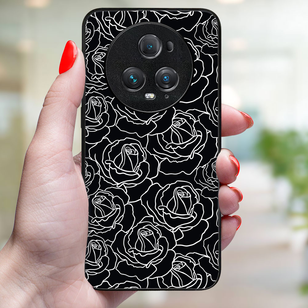 MY ART Husă De Protecție Pentru Honor Magic5 Pro 5G ROSES (172)