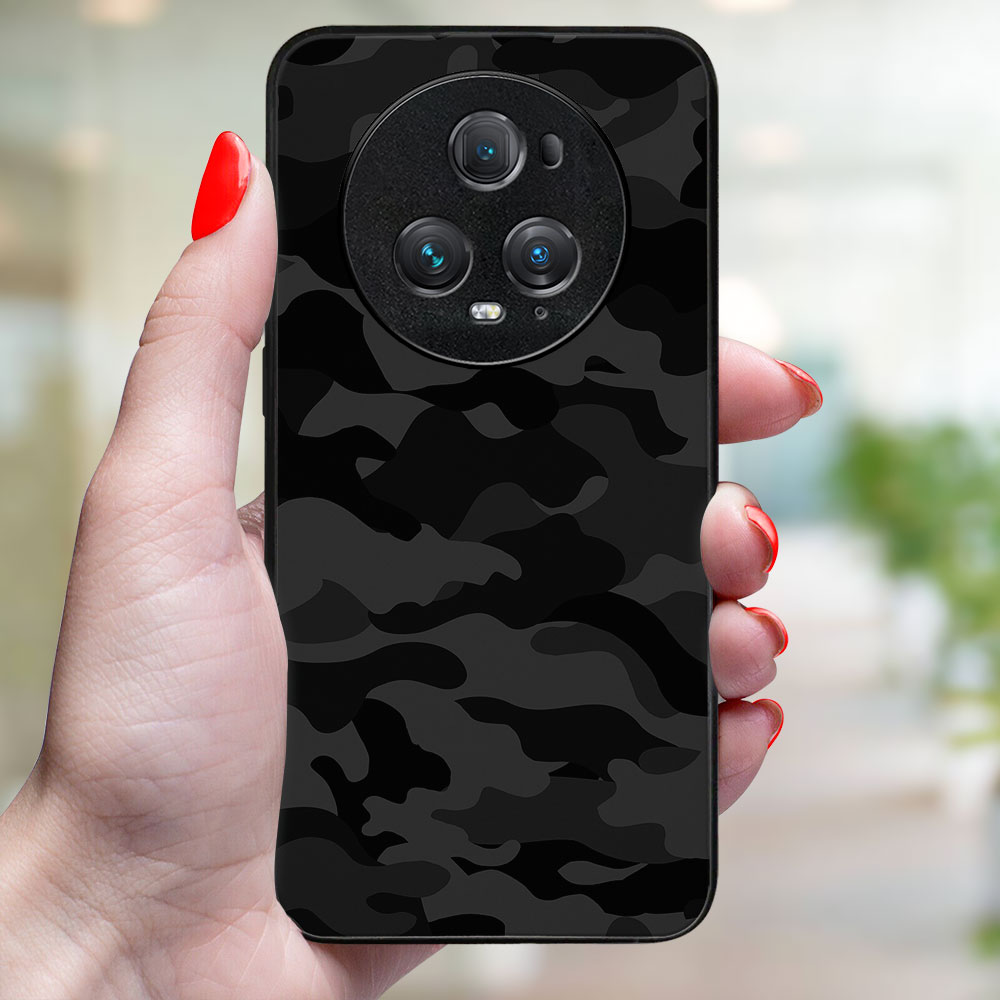 MY ART Husă De Protecție Pentru Honor Magic5 Pro 5G BLACK CAMO (234)