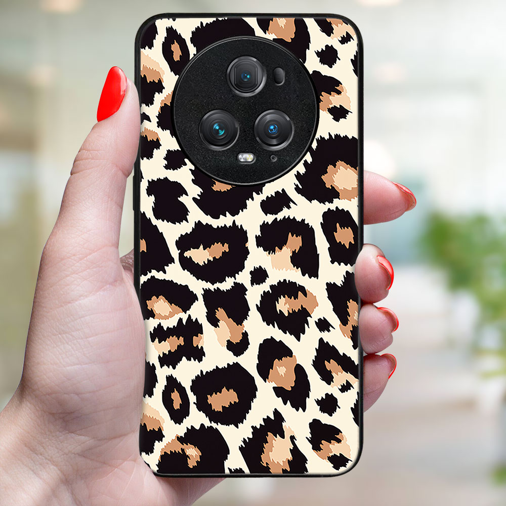 MY ART Husă De Protecție Pentru Honor Magic5 Pro 5G LEOPARD PRINT (238)